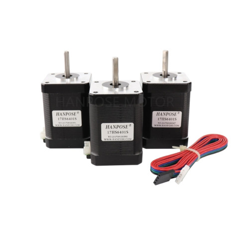 HANPOSE 17HS6401S 12V 1,7A 60mm 70N.cm Moteur pas à pas à 4 fils SH0817560-06