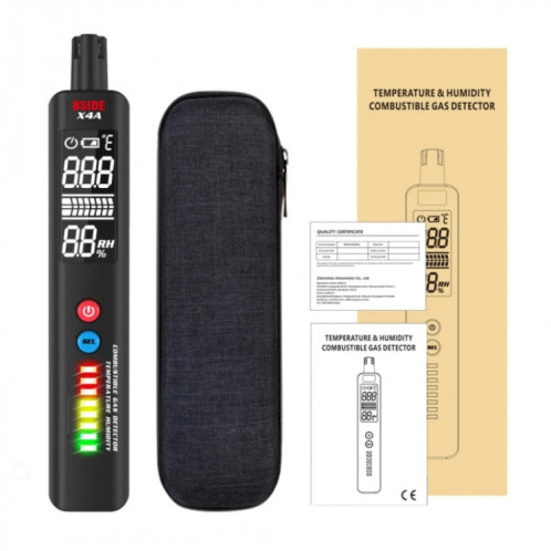 Alarme de fuite de gaz de détecteur de gaz combustible portatif BSIDE X4A SB10311727-012