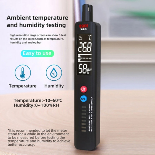 Alarme de fuite de gaz de détecteur de gaz combustible portatif BSIDE X4A SB10311727-012