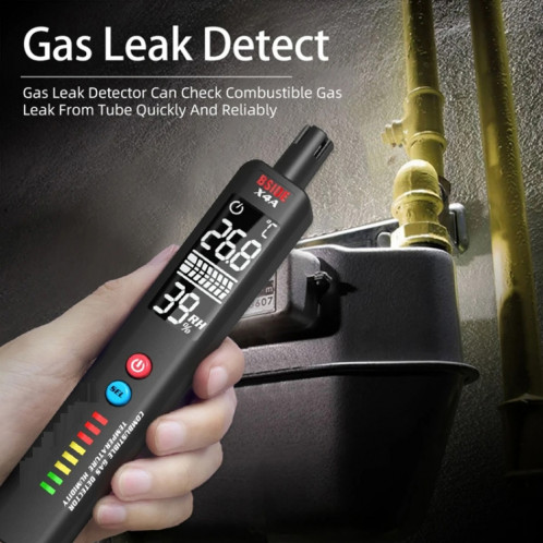 Alarme de fuite de gaz de détecteur de gaz combustible portatif BSIDE X4A SB10311727-012