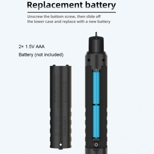 BSIDE A40 thermomètre infrarouge Type de stylo électrique multimètre Intelligent VFC testeur de tension d'inverseur (anglais sans batterie) SB201A1112-014