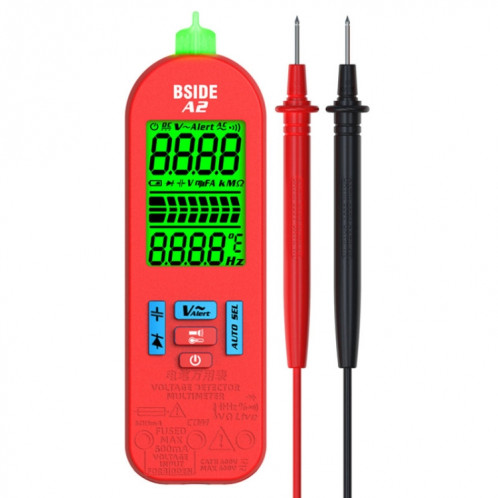 Modèle de charge de multimètre à crayon à sélection automatique mini numérique BSIDE A2, spécification: avec pack d'outils SB9202912-012