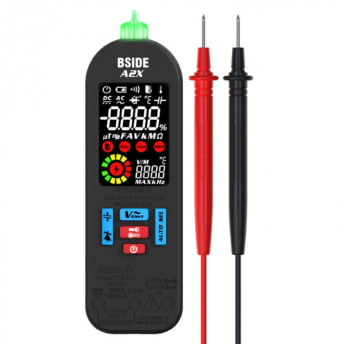 BSIDE A2X Mini stylo numérique modèle de charge multimètre à portée automatique SB1098937-013