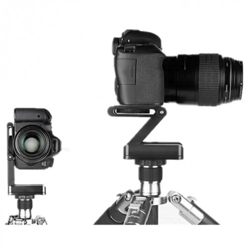 Trépied pliable de Type Z inclinable, tête sphérique, support de plaque à dégagement rapide pour appareil photo DSLR SH12221681-06