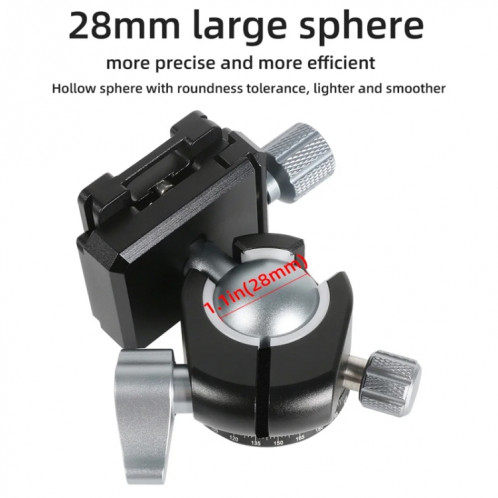 BEXIN RC254 + LH-28 trépied pliant Portable en Fiber de carbone appareil photo reflex support de photographie à cardan central à faible gravité SB11021673-020