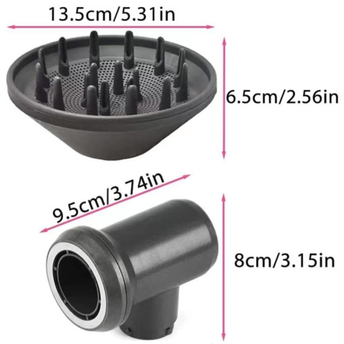 Kit de fixation de buse de diffuseur Airwrap pour sèche-cheveux Dyson, Kit de Style professionnel SH24031999-07