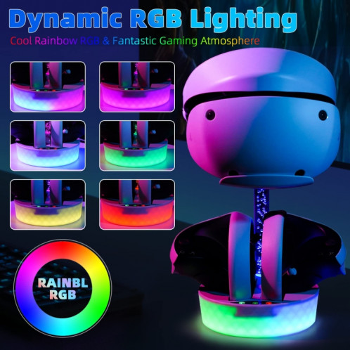 Pour PS VR2 iplay coloré support de stockage de charge poignée Base de charge magnétique HBP-505 SI98011513-07
