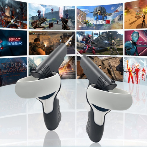 Poignée de jeu de tir pour contrôleur iplay Meta Quest 2 VR (noir) SH001A535-010