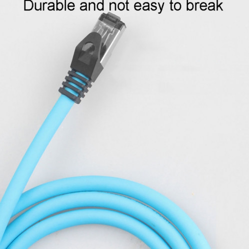 Câble Ethernet industriel Gigabit à double blindage CAT5 de 1 m, câble haut débit à grande vitesse SH1504502-07