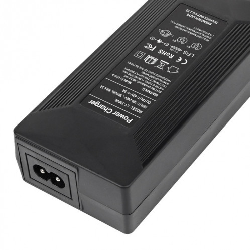 Chargeur de batterie au Lithium pour vélo et Scooter électrique, 42V, 2a, avec 4 adaptateurs, prise AU SH95041386-07