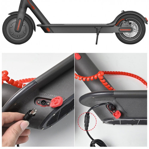 Chargeur de batterie au Lithium pour vélo et Scooter électrique, 42V, 2a, avec 4 adaptateurs, prise AU SH95041386-07