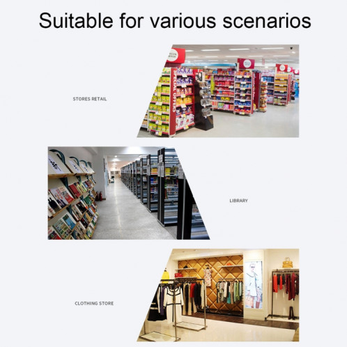 Plate-forme de numérisation de caissier de supermarché, paiement par code QR, scanner de codes-barres portable filaire (DW158) SH101A52-012