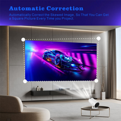 Projecteur intelligent HY300 système Android 11.0 projecteur portable 120 lumens prise ue SH29041684-015