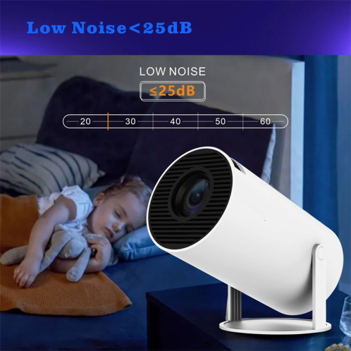 Projecteur intelligent HY300 système Android 11.0 projecteur portable 120 lumens prise britannique SH2902488-015