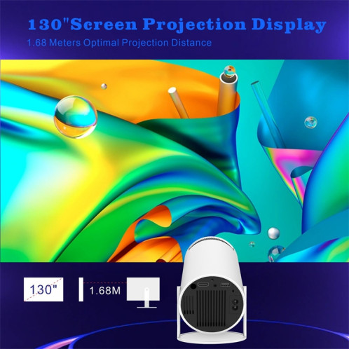 Projecteur intelligent HY300 système Android 11.0 projecteur portable 120 lumens prise américaine SH29011038-015