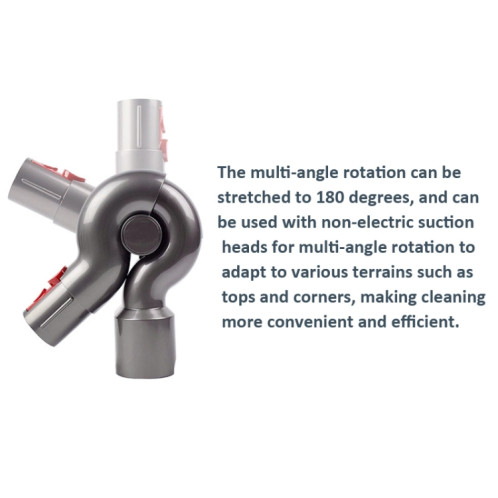 Adaptateur supérieur pour tuyau coudé de direction Dyson V7 / V8 / V10 / V11 / V15 SH2132332-07