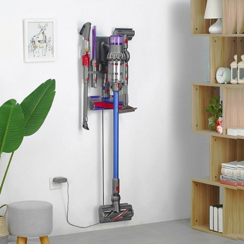 Support de rangement pour aspirateur Dyson V7 V8 V10 V11, support de fixation à 9 trous SH2133157-06