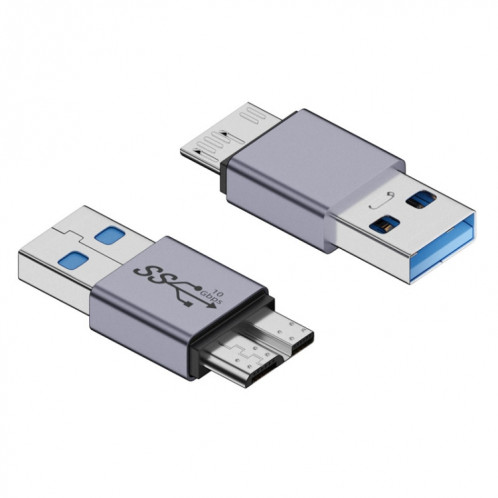 Adaptateur USB mâle Micro B mâle, convertisseur d'interface pour boîtier HDD, lien USB SH35031421-08