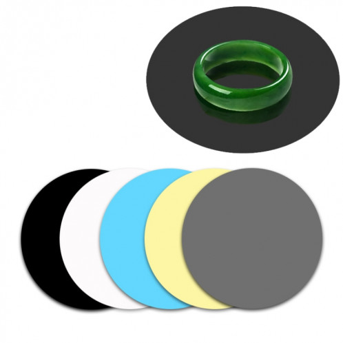 Accessoires d'affichage de produits en direct de panneau de fond de PVC de cabine rotative, livraison de couleur aléatoire, spécification: 22 cm SH0002557-07