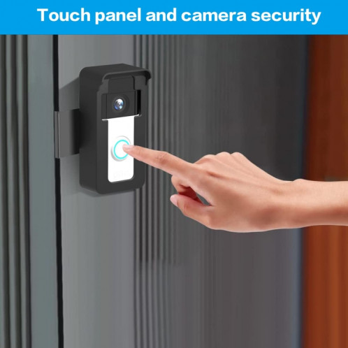 Pour dispositif de sonnette Blink/Google Ring, support aérien de porte universel, antivol réglable SH23221114-011