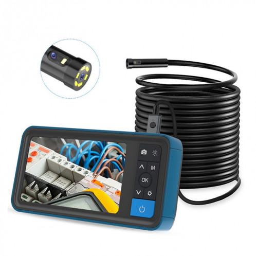 Teslong MS450 8mm double objectif HD 4,5 pouces grand écran endoscope outil de réparation automobile ST2493450-011