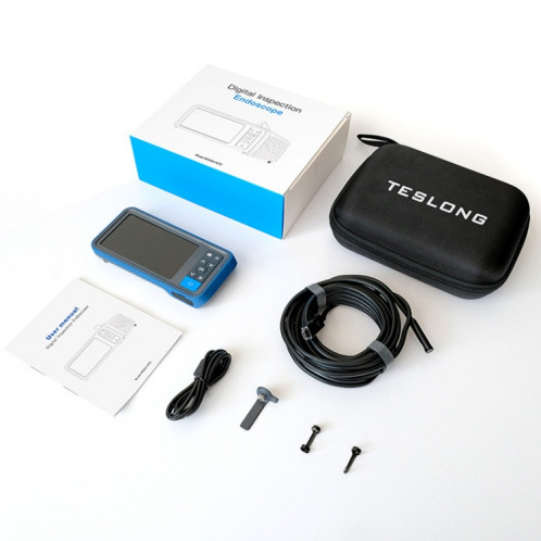 Teslong MS450 8mm double objectif HD 4,5 pouces grand écran endoscope outil de réparation automobile ST2493450-011