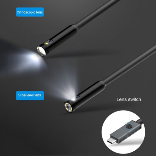 Teslong MS450 8mm double objectif HD 4,5 pouces grand écran endoscope outil de réparation automobile ST2493450-011
