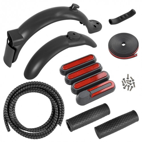 Kit de modification 7-en-1 pour scooter électrique Xiaomi M365 / M365 Pro /MI 3 (noir) SH701B1843-010