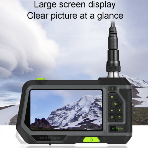 Teslong NTS500 5.5mm-3M double lentille 5 pouces grand écran endoscope de tuyaux industriels outils d'inspection industrielle ST25191051-014
