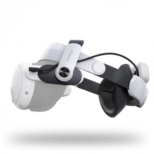 Sangle de tête avec double batterie, ensemble combiné d'accessoires VR pour Meta Quest 3 BOBOVR M3 Pro SB25611516-09