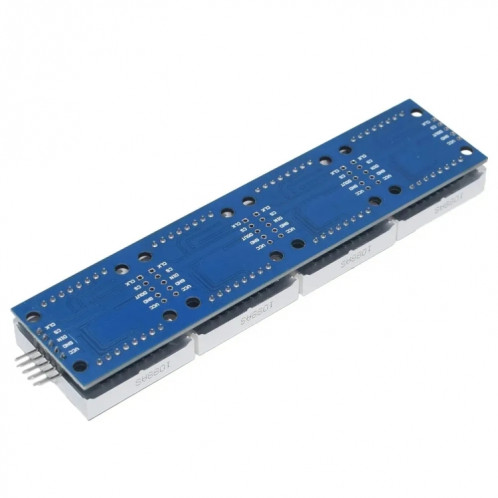 Module de battage de points MAX7219 Module de contrôle LH à puce unique, affichage 4 en 1 avec câble 5P, spécification: lumière verte SH9002911-05