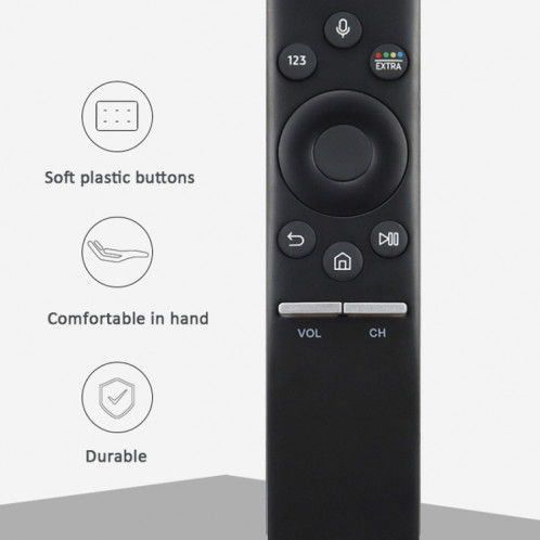 BN59-01266A pour pièces de rechange de télécommande vocale Samsung 4K Smart TV (noir) SH701A1817-05