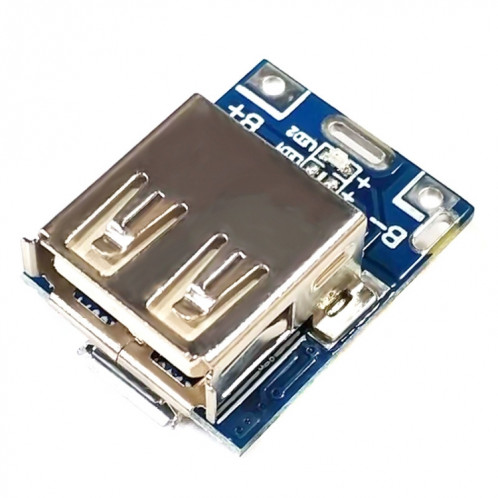 4 pièces 5V Boost convertisseur module d'alimentation élévateur batterie au lithium panneau de protection de charge affichage LED pour chargeur bricolage 134N3P, interface: Micro USB SH8001916-06