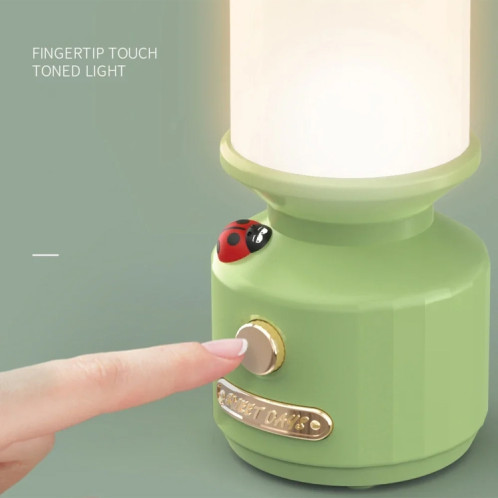 Veilleuse de chevet LED tripolaire à intensité variable, lumière ambiante décorative de Camping (violet) SH501C815-012
