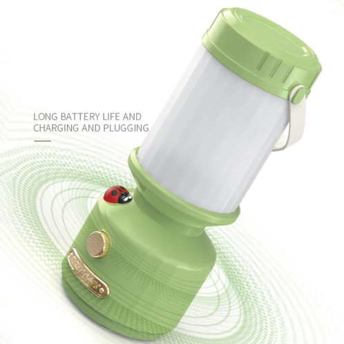 Veilleuse de chevet LED tripolaire à intensité variable, lumière ambiante décorative de Camping (blanc) SH501A1892-012