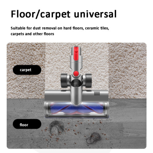 Pour aspirateur Dyson V7 V8 V10 V11, brosse de sol Anti-emmêlement en forme de V à entraînement Direct SH7201199-08