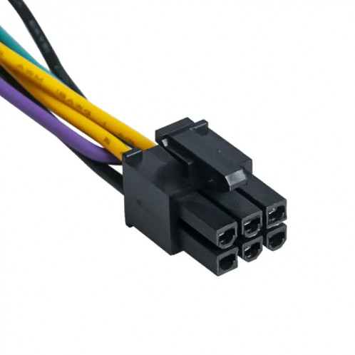 Câble d'alimentation pour carte mère HP Z230 Z220 SFF 24P à 6P ATX PSU (30cm) SH701A21-06