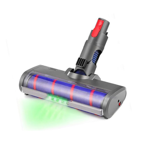 Pour aspirateur Dyson V7-V11 G5, brosse de sol en polaire douce avec affichage de la poussière, lampe LED SH8101634-05