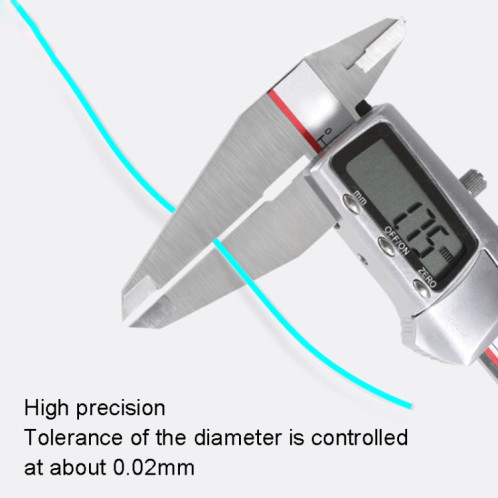 Consommables pour stylo d'impression 3D PCL, 5m, 1.75mm, matériau de ligne très résistant, matière première environnementale, fil de soie d'impression, 10 couleurs/ensemble SH18011359-06