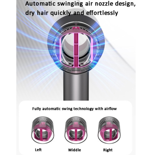 Pour Dyson HD01 HD02 HD03 HD08 HD15, fixation de buse pivotante pour sèche-cheveux SH32841720-06