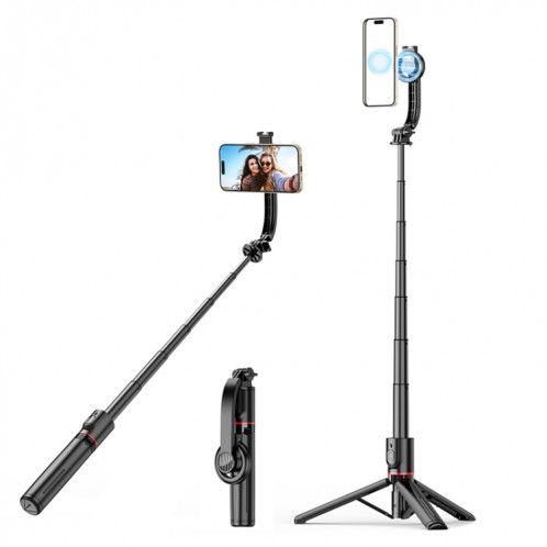 L20 – bâton de Selfie magnétique Bluetooth, support de téléphone, trépied de bureau sans lumière de remplissage SH07011856-013