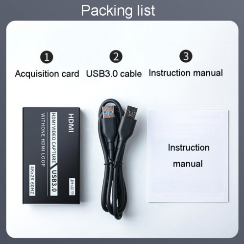JINGHUA Z812 USB vers HDMI carte de capture vidéo dispositif d'enregistrement de jeu en direct SJ3343751-011
