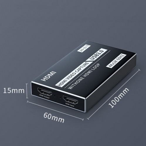JINGHUA Z812 USB vers HDMI carte de capture vidéo dispositif d'enregistrement de jeu en direct SJ3343751-011