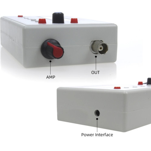 Compteur de fréquence de générateur de Signal de fonction DDS FG-100 1Hz-500kHz (blanc) SH101A1833-06