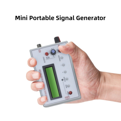 Compteur de fréquence de générateur de Signal de fonction DDS FG-100 1Hz-500kHz (blanc) SH101A1833-06
