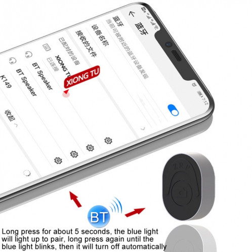 Trépied de téléphone portable XT09 Live, support de perche à selfie Bluetooth (noir) SH601A13-014