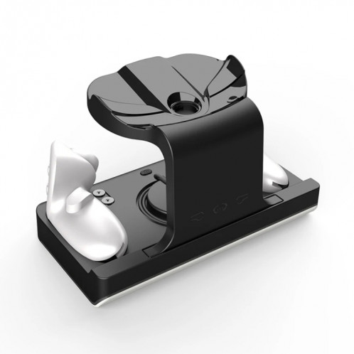 Base de chargement pour casque Meta Quest 3, avec lumières éblouissantes, support de chargement à poignée VR (noir) SH501B1254-06