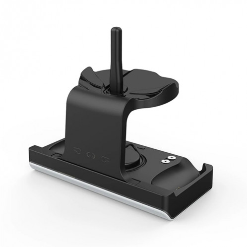 Base de chargement pour casque Meta Quest 3, avec lumières éblouissantes, support de chargement à poignée VR (noir) SH501B1254-06