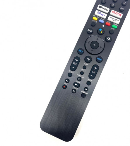Télécommande vocale Bluetooth RMF-TX520U pour Sony Smart TV KD-43X80J KD-43X85J (noir) SH801A1239-06