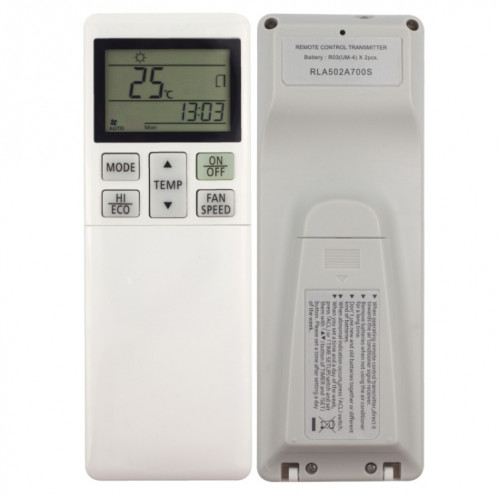 Pièces de rechange pour télécommande de climatiseur Mitsubishi RLA502A700S (blanc crème) SH901A6-07